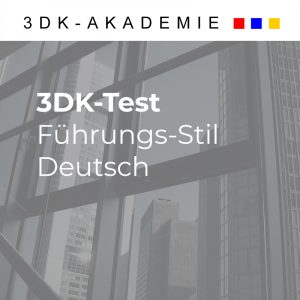 3DK-Test Führungs-Stil Deutsch - ohne persönliches Coaching